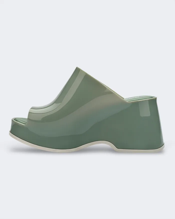 Patty Light Green Women Melissa Platforms