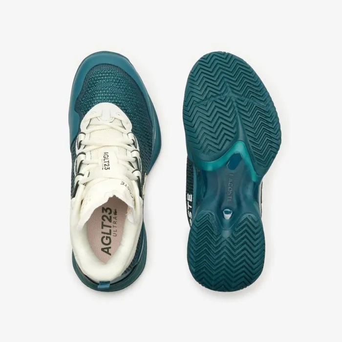 Performance Women Lacoste Women039s AGLT23 Ultra Tennis Shoes Dk Grnoff Wht 12153