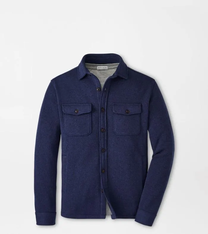 Peter Millar Jackets 038 Coats Men Crown Sweater Fleece Shirt Jacket