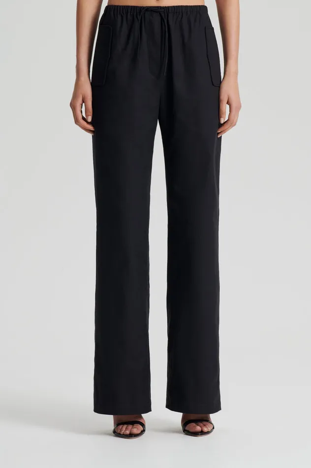 POCKET CARGO BLACK Trousers Scanlan Theodore Women POCKET CARGO BLACK Trousers Scanlan Theodore Women
