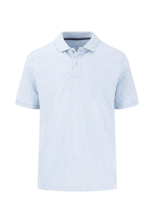 Polo Shirt Men FYNCHHATTON Polo Shirt With A Minimalist All overprint Summer Breezenavywhite Polo Shirt Men FYNCHHATTON Polo Shirt With A Minimalist All overprint Summer Breezenavywhite