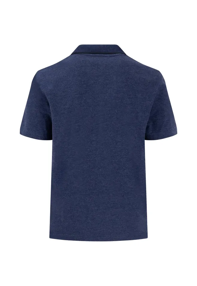 Polo Shirt Men FYNCHHATTON Polo Shirt With A Subtle LogoTail Summer Breezenavystrong Blue