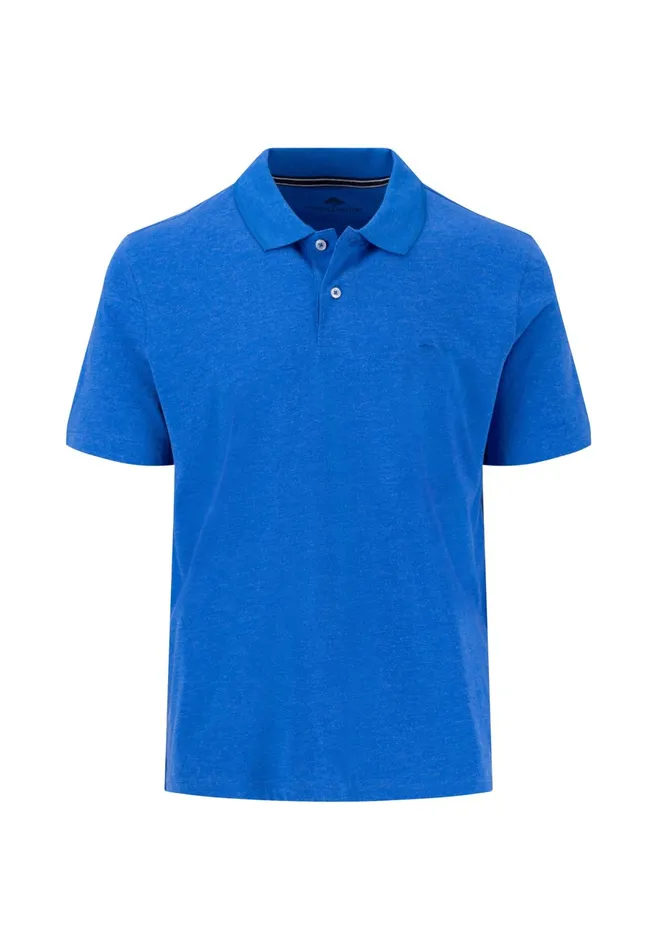 Polo Shirt Men FYNCHHATTON Polo Shirt With A Subtle LogoTail Summer Breezenavystrong Blue