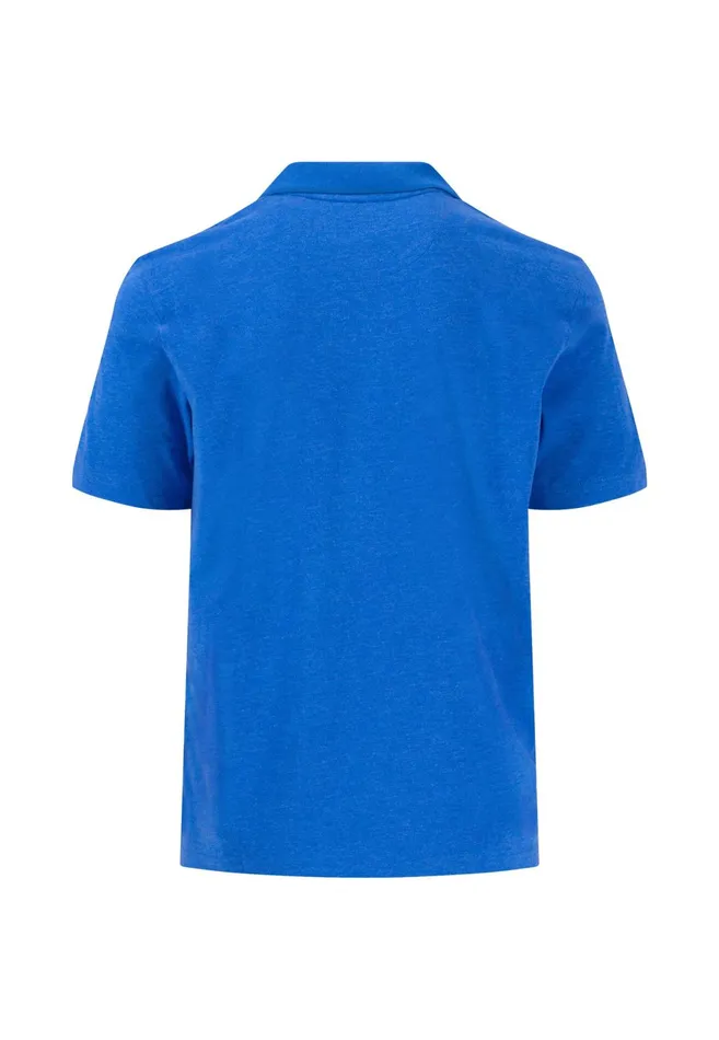 Polo Shirt Men FYNCHHATTON Polo Shirt With A Subtle LogoTail Summer Breezenavystrong Blue