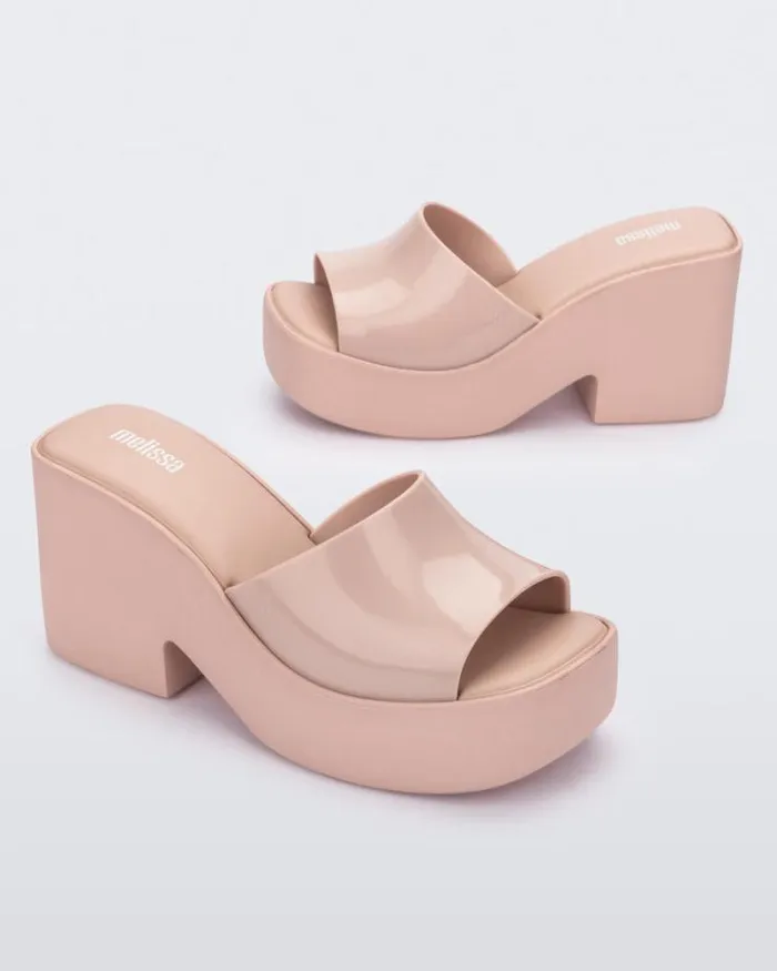 Posh Light Pink Women Melissa Platforms