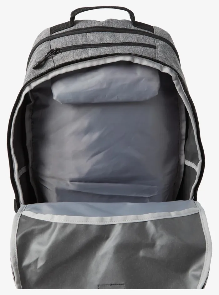 Quiksilver 1969 Special 20 28L Large Backpack Heather Grey MensBoys Backpacks and Bags Quiksilver 1969 Special 20 28L Large Backpack Heather Grey MensBoys Backpacks and Bags