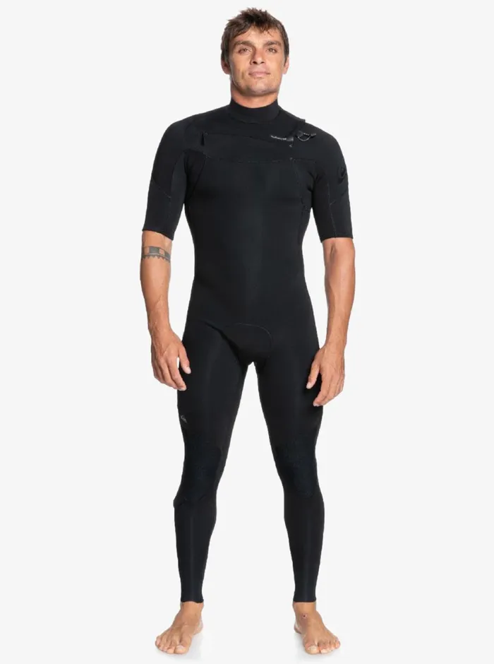 Quiksilver 22mm Everyday Sessions Short Sleeve Spring Suit Black Mens Wetsuits Quiksilver 22mm Everyday Sessions Short Sleeve Spring Suit Black Mens Wetsuits