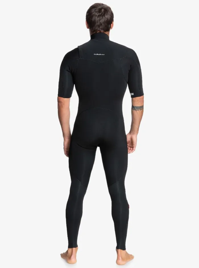 Quiksilver 22mm Everyday Sessions Short Sleeve Spring Suit Black Mens Wetsuits Quiksilver 22mm Everyday Sessions Short Sleeve Spring Suit Black Mens Wetsuits