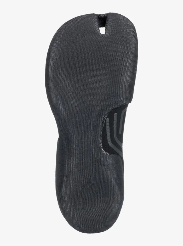 Quiksilver 3mm Marathon Sessions Split Toe Wetsuit Boots Black Mens Wetsuits