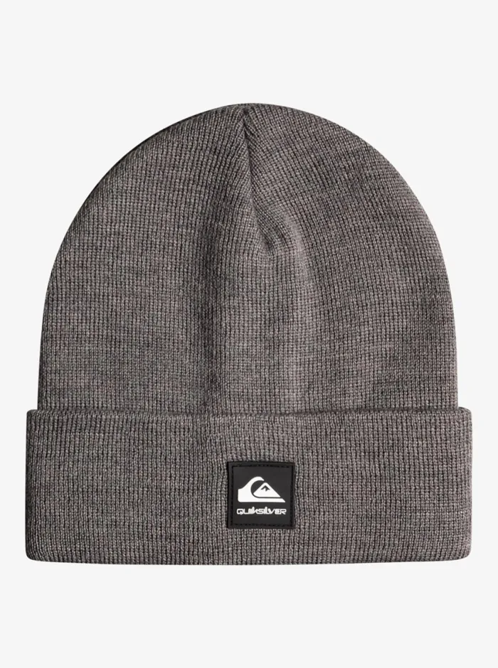 Quiksilver 816 Brigade Gray Beanie Heather Grey Boys Accessories