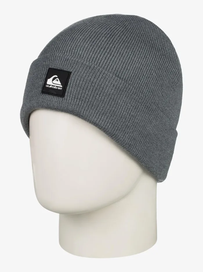 Quiksilver 816 Brigade Gray Beanie Heather Grey Boys Accessories Quiksilver 816 Brigade Gray Beanie Heather Grey Boys Accessories