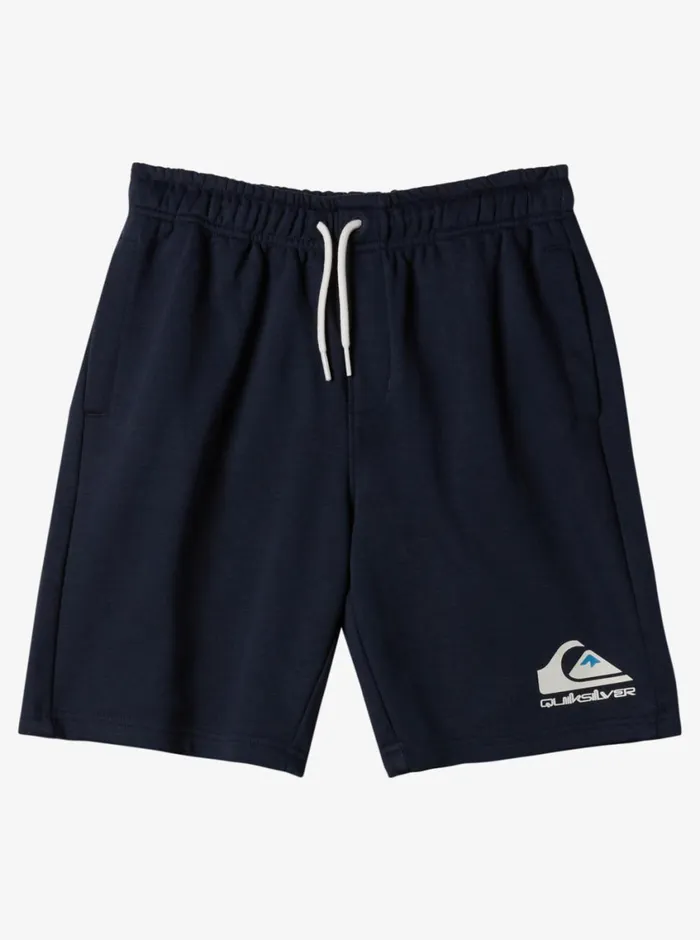 Quiksilver 816 Easy Day Jogger Short Sweatpants Dark Navy Boys Shorts