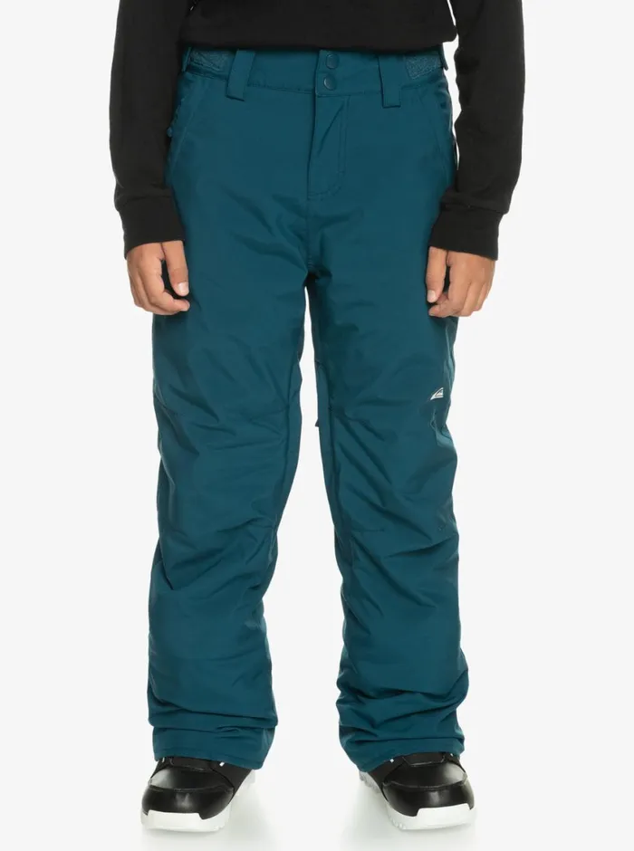 Quiksilver 816 Estate Technical Snow Pants Majolica Blue Boys Snow Pants