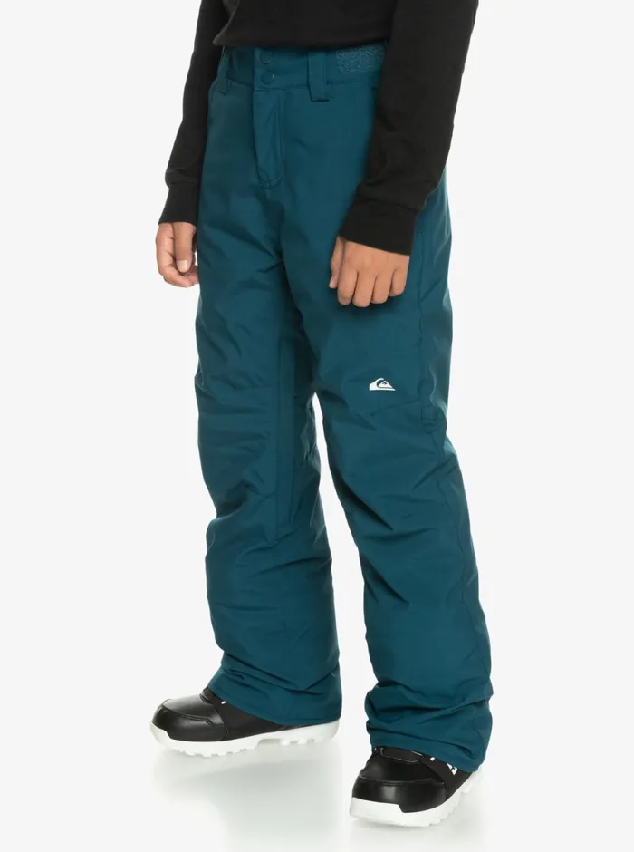 Quiksilver 816 Estate Technical Snow Pants Majolica Blue Boys Snow Pants