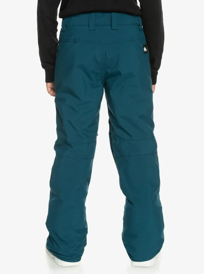Quiksilver 816 Estate Technical Snow Pants Majolica Blue Boys Snow Pants