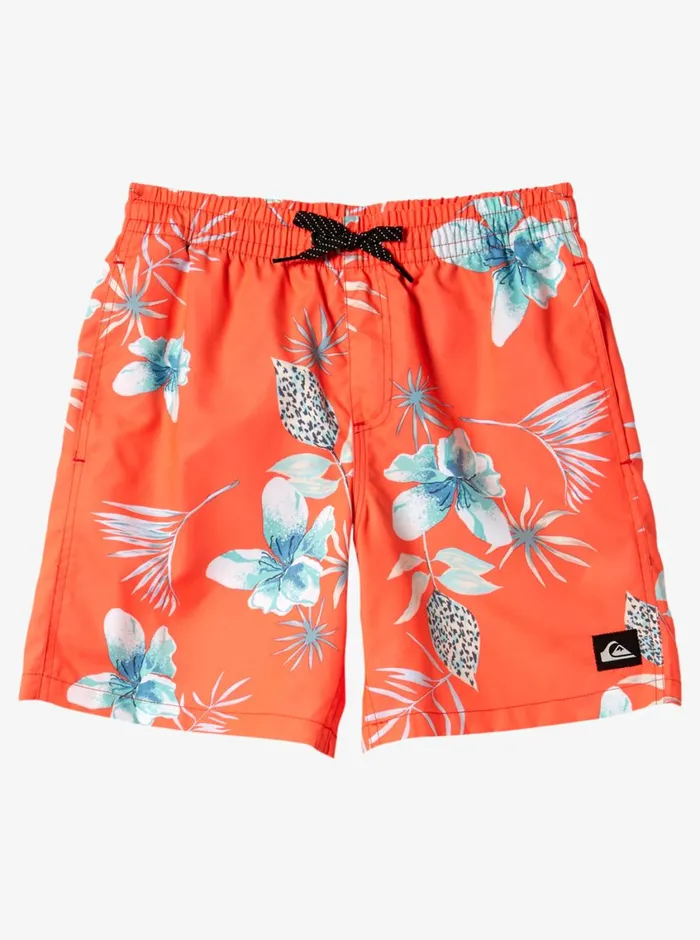 Quiksilver 816 Everyday Mix Vl 15034 Elastic Waist Shorts Fiery Coral MensBoys Boardshorts Quiksilver 816 Everyday Mix Vl 15034 Elastic Waist Shorts Fiery Coral MensBoys Boardshorts