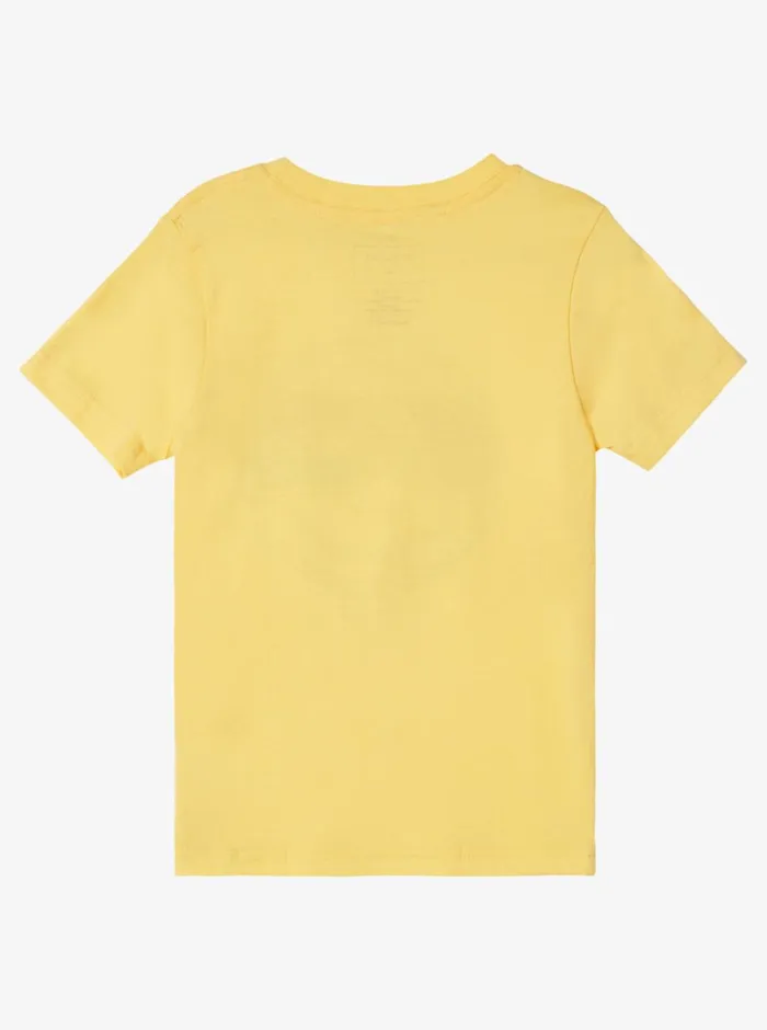 Quiksilver 816 In The Groove TShirt Banana Cream Boys Tees Quiksilver 816 In The Groove TShirt Banana Cream Boys Tees
