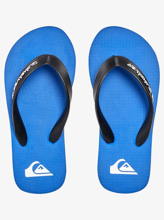 Quiksilver 816 Molokai Core FlipFlops Blue 1 Boys Sandals Quiksilver 816 Molokai Core FlipFlops Blue 1 Boys Sandals