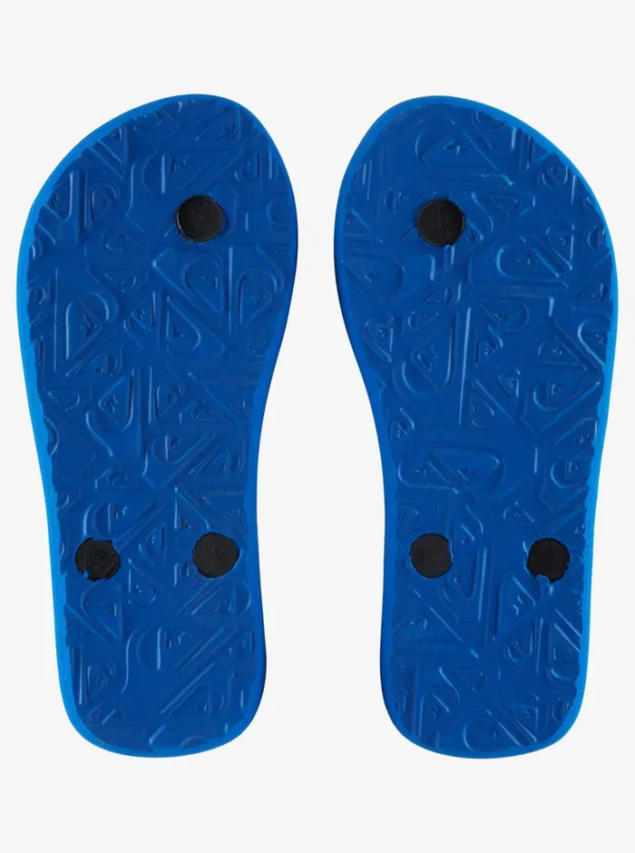 Quiksilver 816 Molokai Core FlipFlops Blue 1 Boys Sandals Quiksilver 816 Molokai Core FlipFlops Blue 1 Boys Sandals