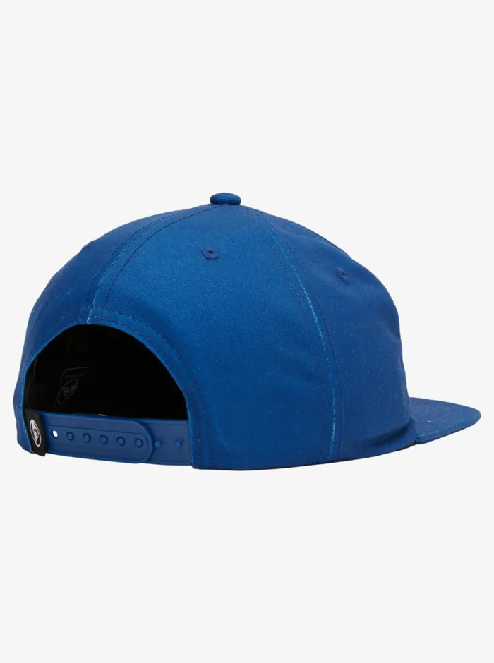 Quiksilver 816 Saturn Cap Snapback Hat Monaco Blue Boys Hats Quiksilver 816 Saturn Cap Snapback Hat Monaco Blue Boys Hats