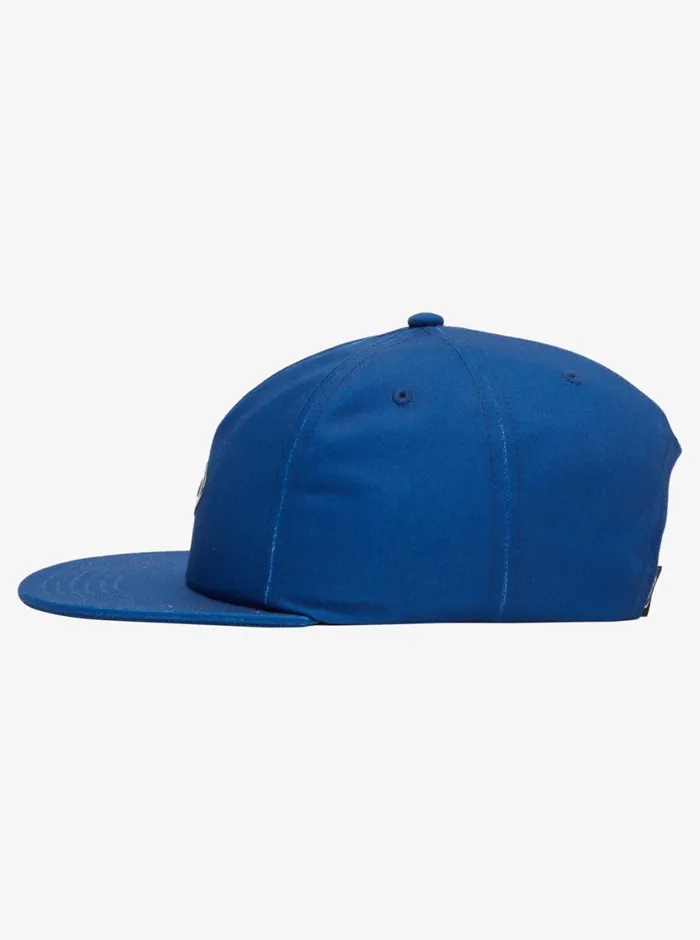 Quiksilver 816 Saturn Cap Snapback Hat Monaco Blue Boys Hats Quiksilver 816 Saturn Cap Snapback Hat Monaco Blue Boys Hats