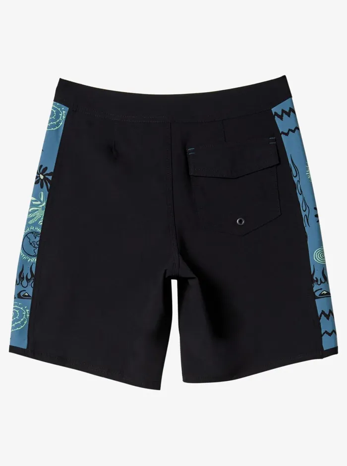 Quiksilver 816 Surfsilk Radical Arch 16034 Boardshorts Black Boys Shorts Quiksilver 816 Surfsilk Radical Arch 16034 Boardshorts Black Boys Shorts