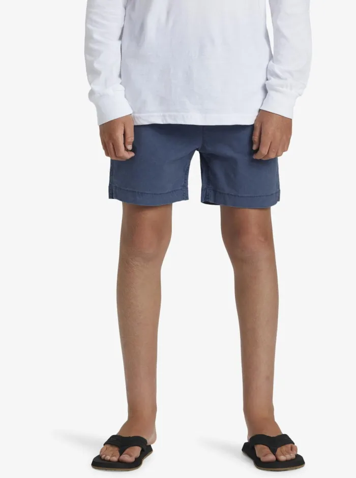 Quiksilver 816 Taxer Shorts Crown Blue Boys Shorts Quiksilver 816 Taxer Shorts Crown Blue Boys Shorts