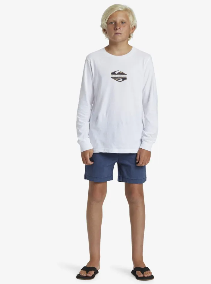 Quiksilver 816 Taxer Shorts Crown Blue Boys Shorts Quiksilver 816 Taxer Shorts Crown Blue Boys Shorts