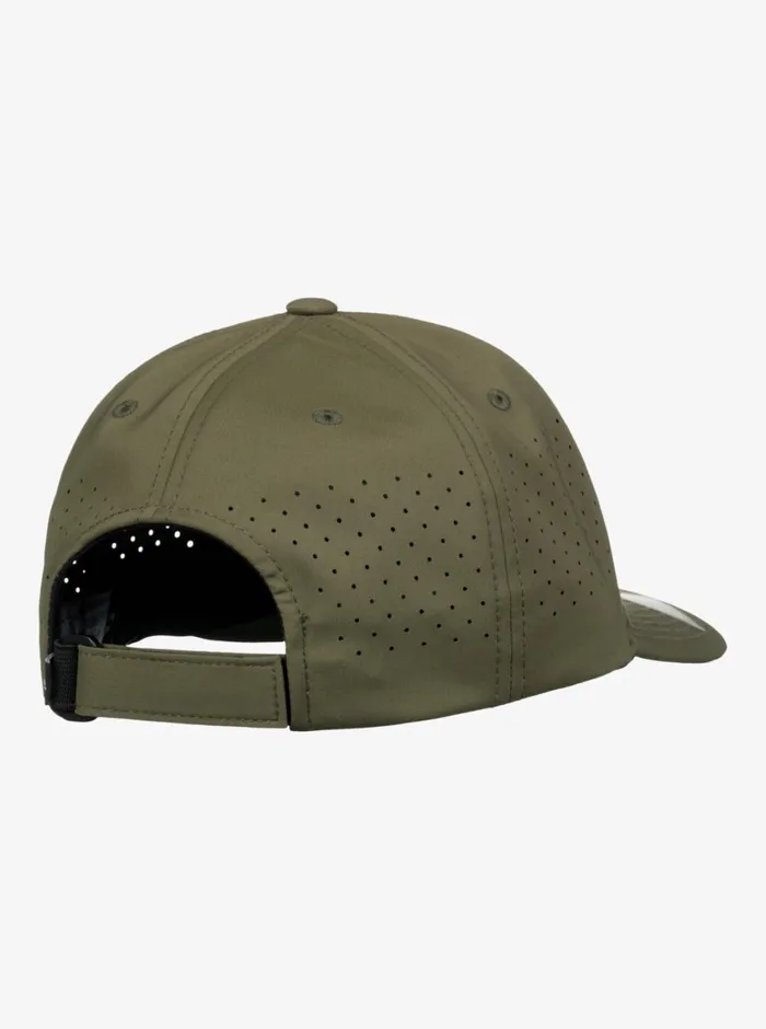Quiksilver Adapted Flexfit Hat Four Leaf Clover Mens Hats Quiksilver Adapted Flexfit Hat Four Leaf Clover Mens Hats