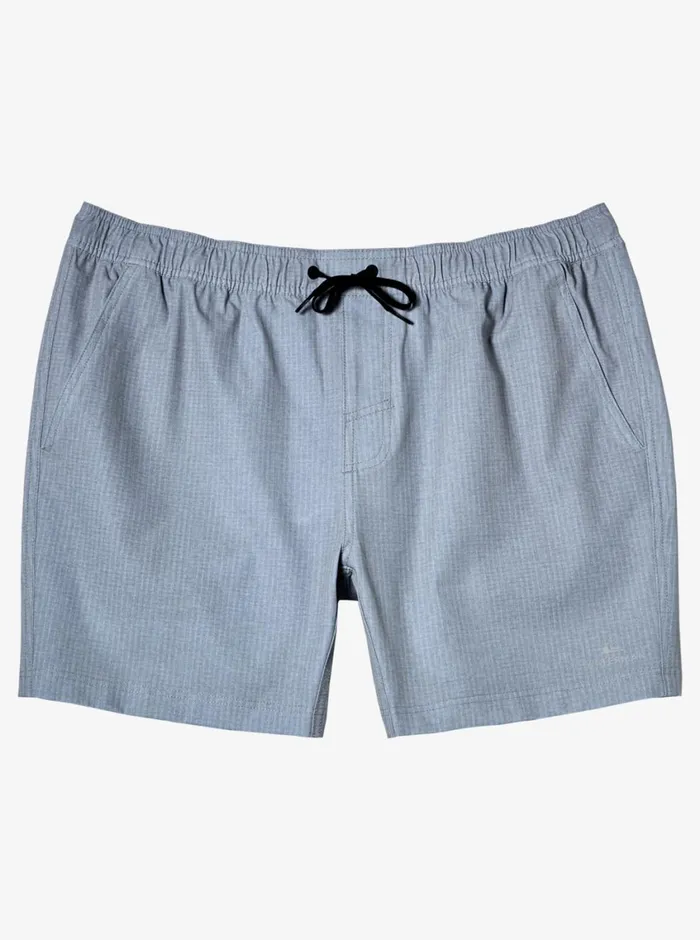Quiksilver After Surf Stretch 20034 Amphibian Boardshorts Light Grey Heather MensWaterman Elastic Waist Quiksilver After Surf Stretch 20034 Amphibian Boardshorts Light Grey Heather MensWaterman Elastic Waist