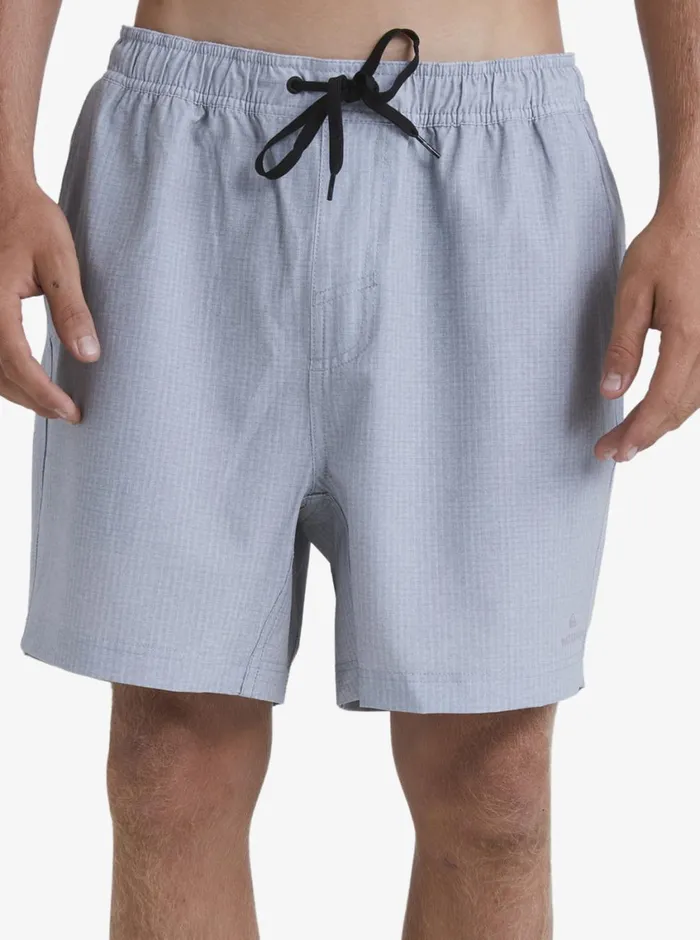 Quiksilver After Surf Stretch 20034 Amphibian Boardshorts Light Grey Heather MensWaterman Elastic Waist