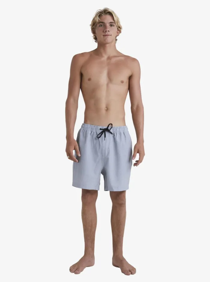 Quiksilver After Surf Stretch 20034 Amphibian Boardshorts Light Grey Heather MensWaterman Elastic Waist