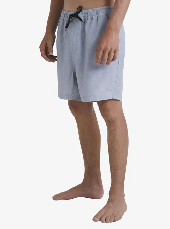 Quiksilver After Surf Stretch 20034 Amphibian Boardshorts Light Grey Heather MensWaterman Elastic Waist