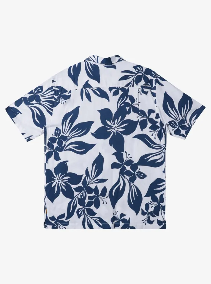 Quiksilver Big Island Woven Shirt White Big Island Woven MensWaterman Shirts and Polos