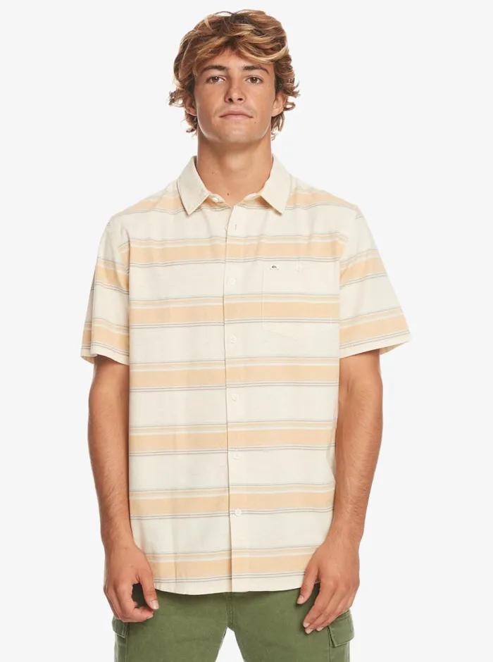 Quiksilver Cali Sunrise Short Sleeve Shirt Birch Cali Mens Shirts and Polos Quiksilver Cali Sunrise Short Sleeve Shirt Birch Cali Mens Shirts and Polos