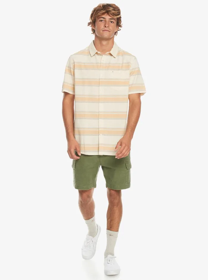 Quiksilver Cali Sunrise Short Sleeve Shirt Birch Cali Mens Shirts and Polos Quiksilver Cali Sunrise Short Sleeve Shirt Birch Cali Mens Shirts and Polos