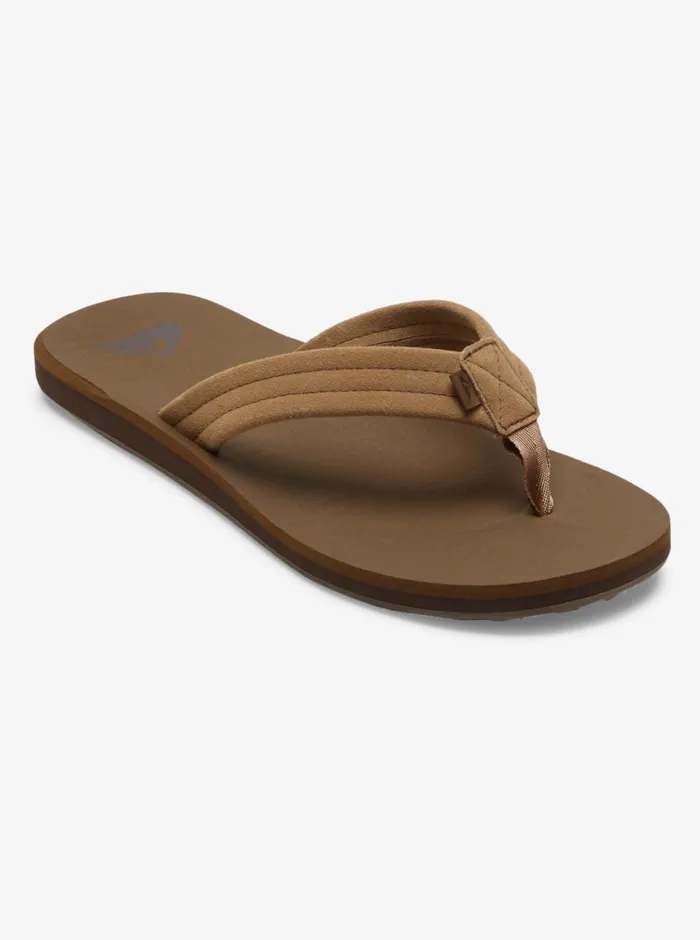 Quiksilver Carver Suede Core Sandals Tan 1 Mens Sandals