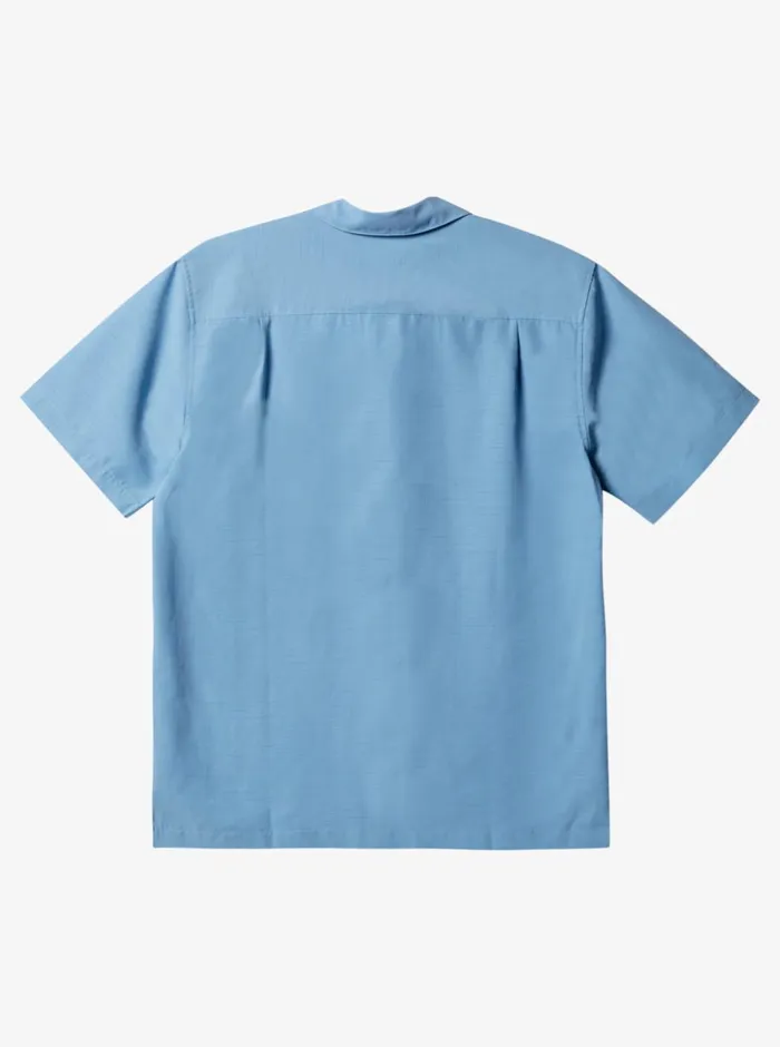 Quiksilver Centinela Premium AntiWrinkle Shirt Dusk Blue Centinella MensWaterman Shirts and Polos Quiksilver Centinela Premium AntiWrinkle Shirt Dusk Blue Centinella MensWaterman Shirts and Polos