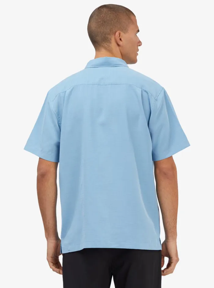Quiksilver Centinela Premium AntiWrinkle Shirt Dusk Blue Centinella MensWaterman Shirts and Polos Quiksilver Centinela Premium AntiWrinkle Shirt Dusk Blue Centinella MensWaterman Shirts and Polos
