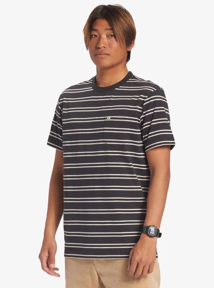 Quiksilver Cruiser Pocket Tee Knit Tarmac Cruiser Pkt Tee Mens Tees Quiksilver Cruiser Pocket Tee Knit Tarmac Cruiser Pkt Tee Mens Tees