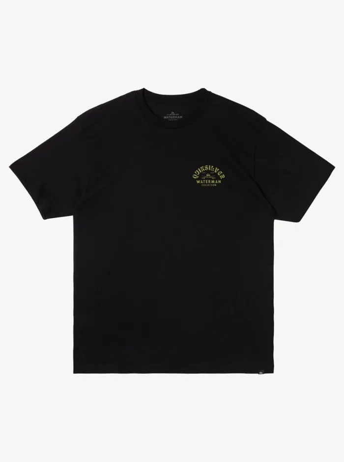 Quiksilver Deep Waters QTShirt Black MensWaterman Tees