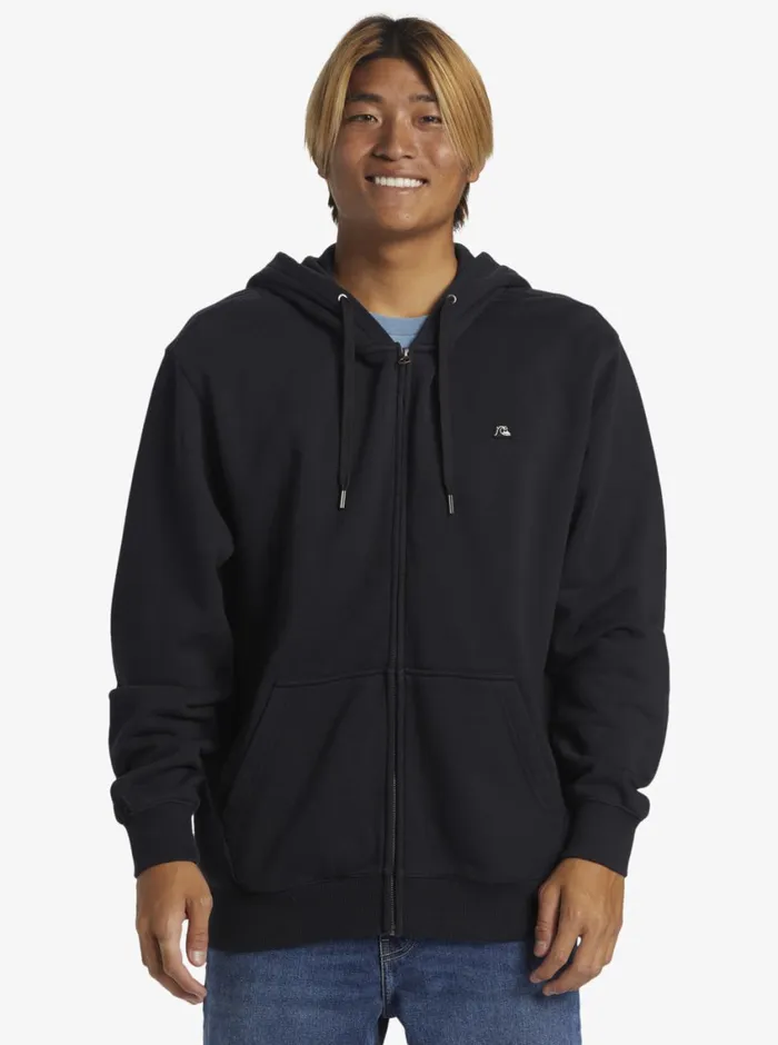 Quiksilver DNA ZipUp Hoodie Black Mens Sweatshirts and Hoodies Quiksilver DNA ZipUp Hoodie Black Mens Sweatshirts and Hoodies