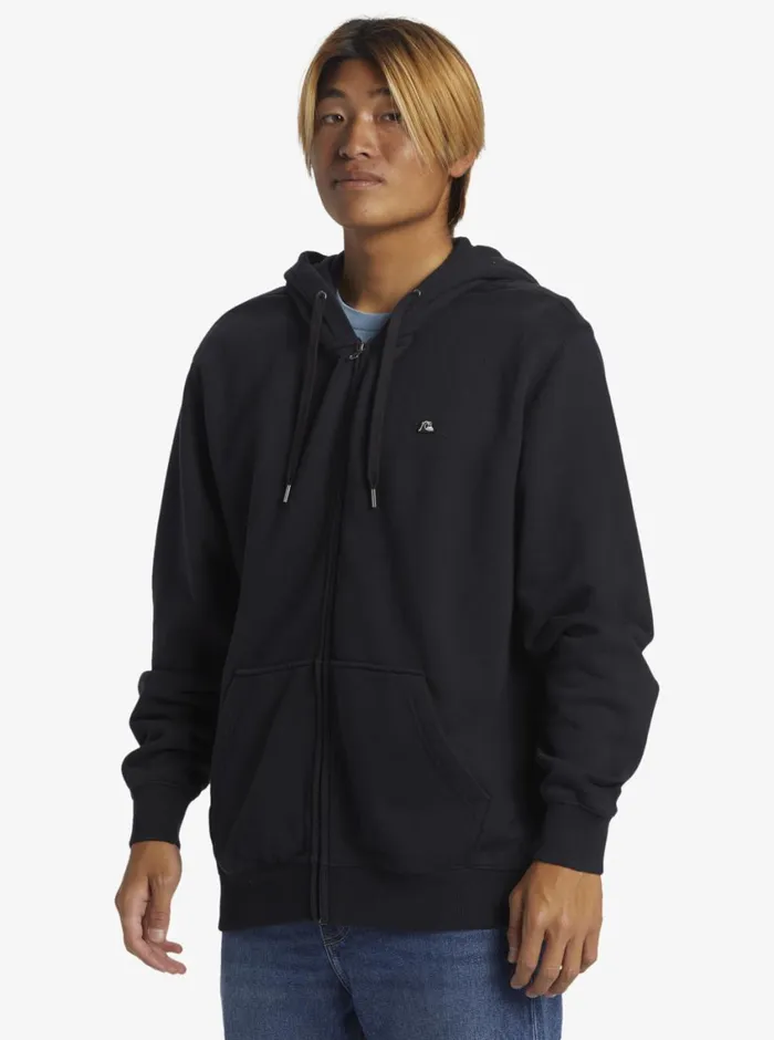 Quiksilver DNA ZipUp Hoodie Black Mens Sweatshirts and Hoodies Quiksilver DNA ZipUp Hoodie Black Mens Sweatshirts and Hoodies