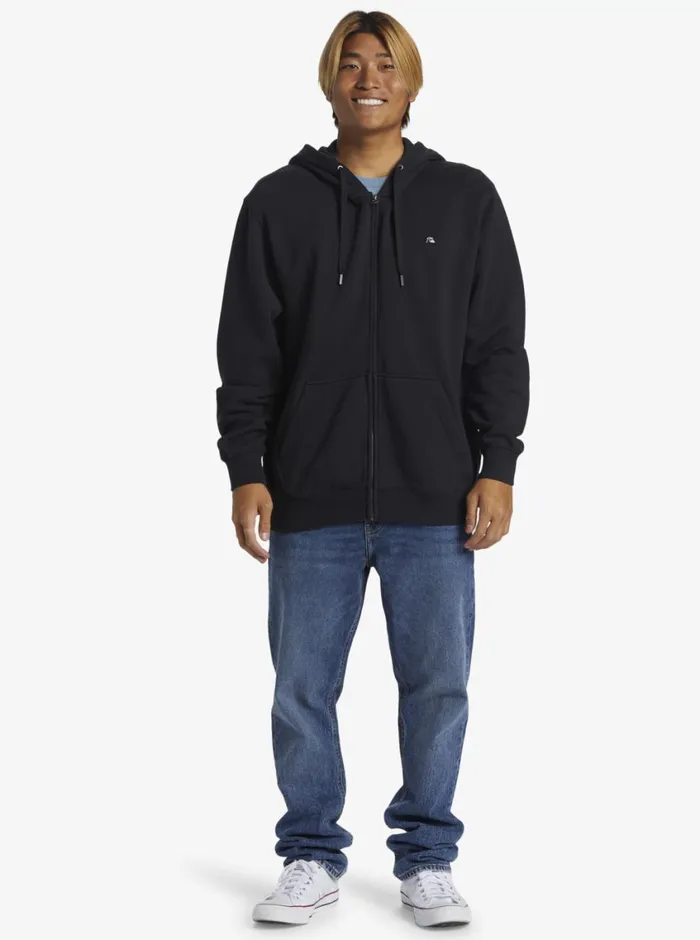 Quiksilver DNA ZipUp Hoodie Black Mens Sweatshirts and Hoodies Quiksilver DNA ZipUp Hoodie Black Mens Sweatshirts and Hoodies
