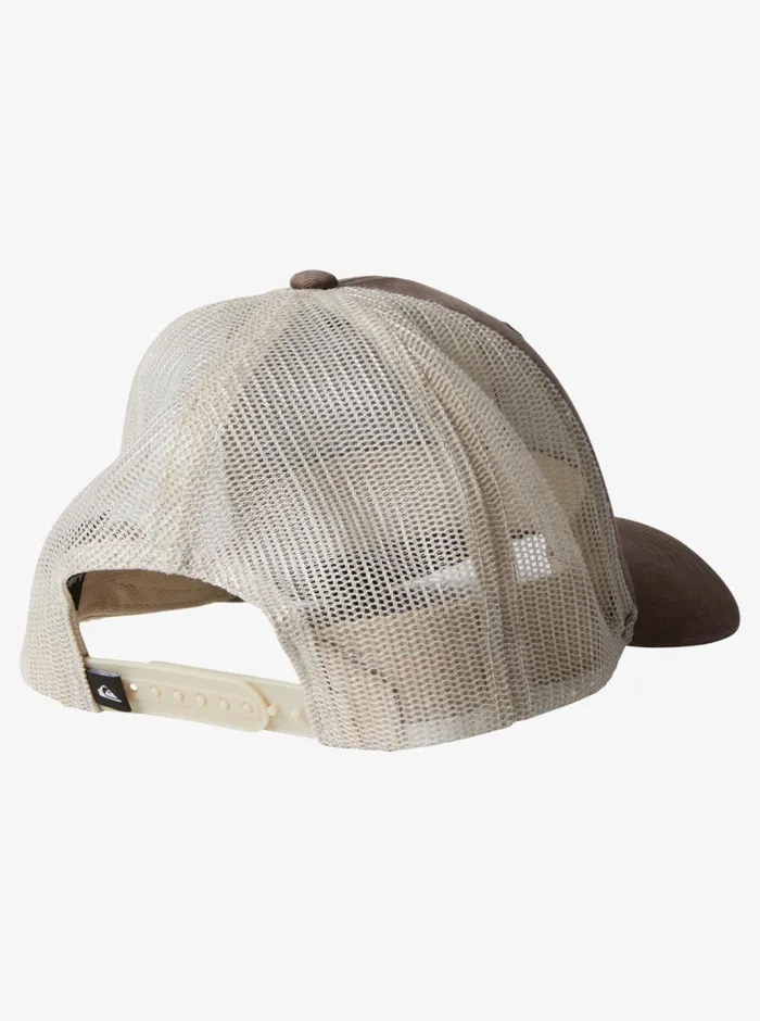 Quiksilver Down The Hatch Trucker Hat Dark Brown Mens Hats Quiksilver Down The Hatch Trucker Hat Dark Brown Mens Hats