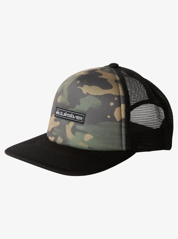 Quiksilver Emu Coop Trucker Hat Black Mens Hats