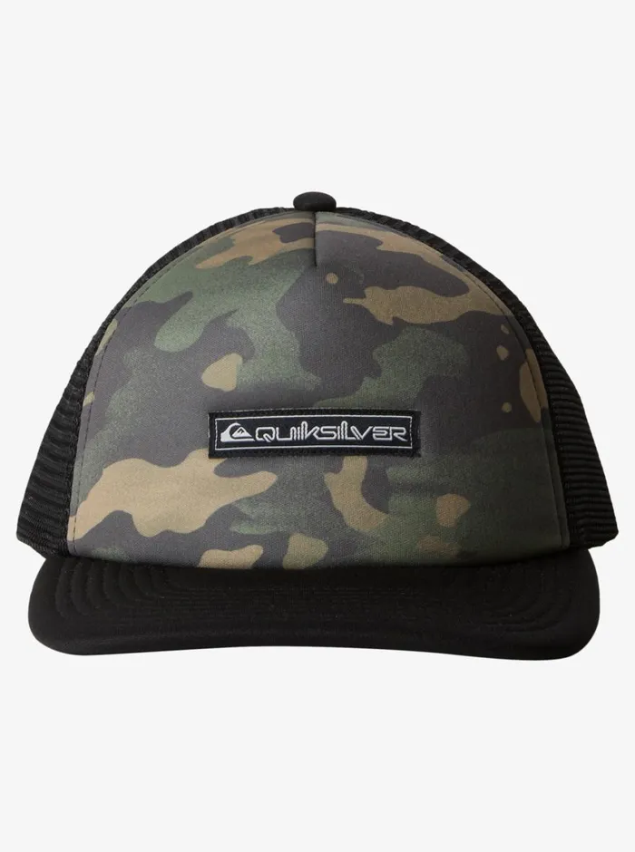 Quiksilver Emu Coop Trucker Hat Black Mens Hats Quiksilver Emu Coop Trucker Hat Black Mens Hats