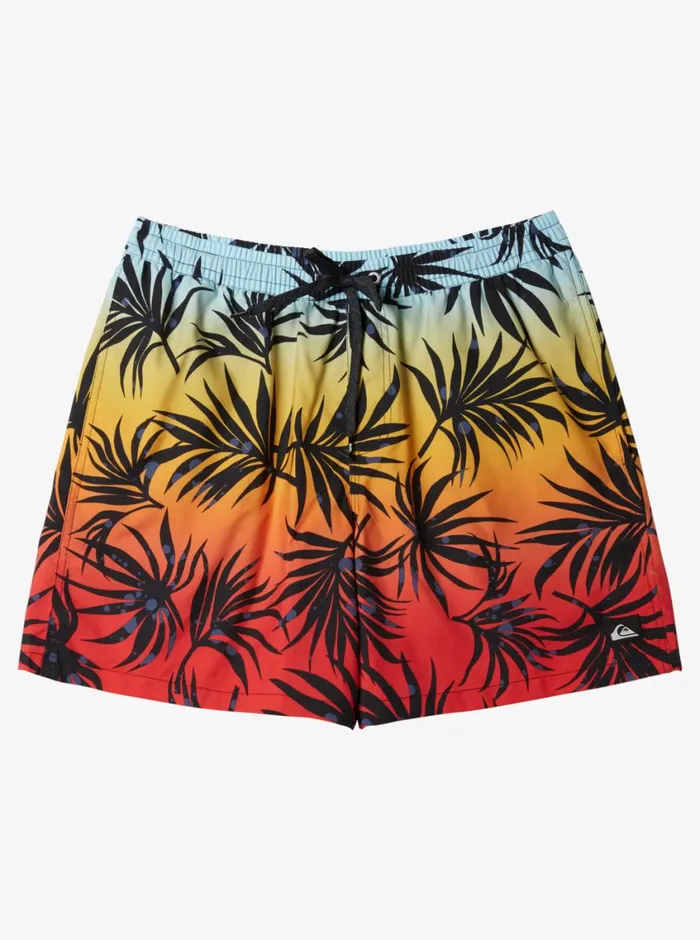 Quiksilver Everyday Mix Volley 17034 Elastic Waist Shorts High Risk Red Mens Elastic Waist Quiksilver Everyday Mix Volley 17034 Elastic Waist Shorts High Risk Red Mens Elastic Waist