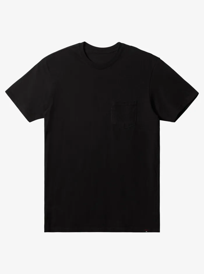Quiksilver Everyday Pocket TShirt Black Mens Tees