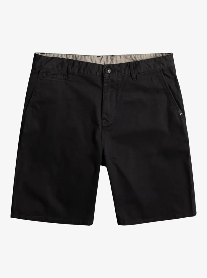 Quiksilver Everyday Union Stretch Chino 20034 Shorts Black Mens Shorts and Amphibians Quiksilver Everyday Union Stretch Chino 20034 Shorts Black Mens Shorts and Amphibians